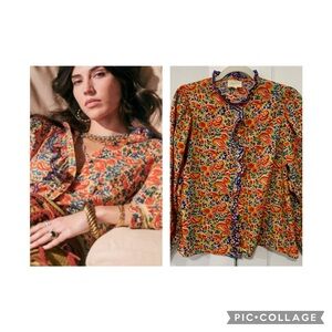 Sezane Chemise Maylan Shirt Size FR36/US4
